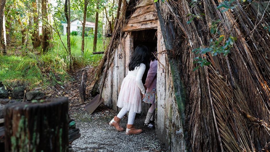Step into history by exploring the Charcoal Burner's Camp and Kiln!